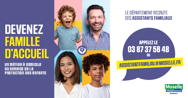 Le Département De La Moselle Recrute Des Assistants Familiaux Mosellefr